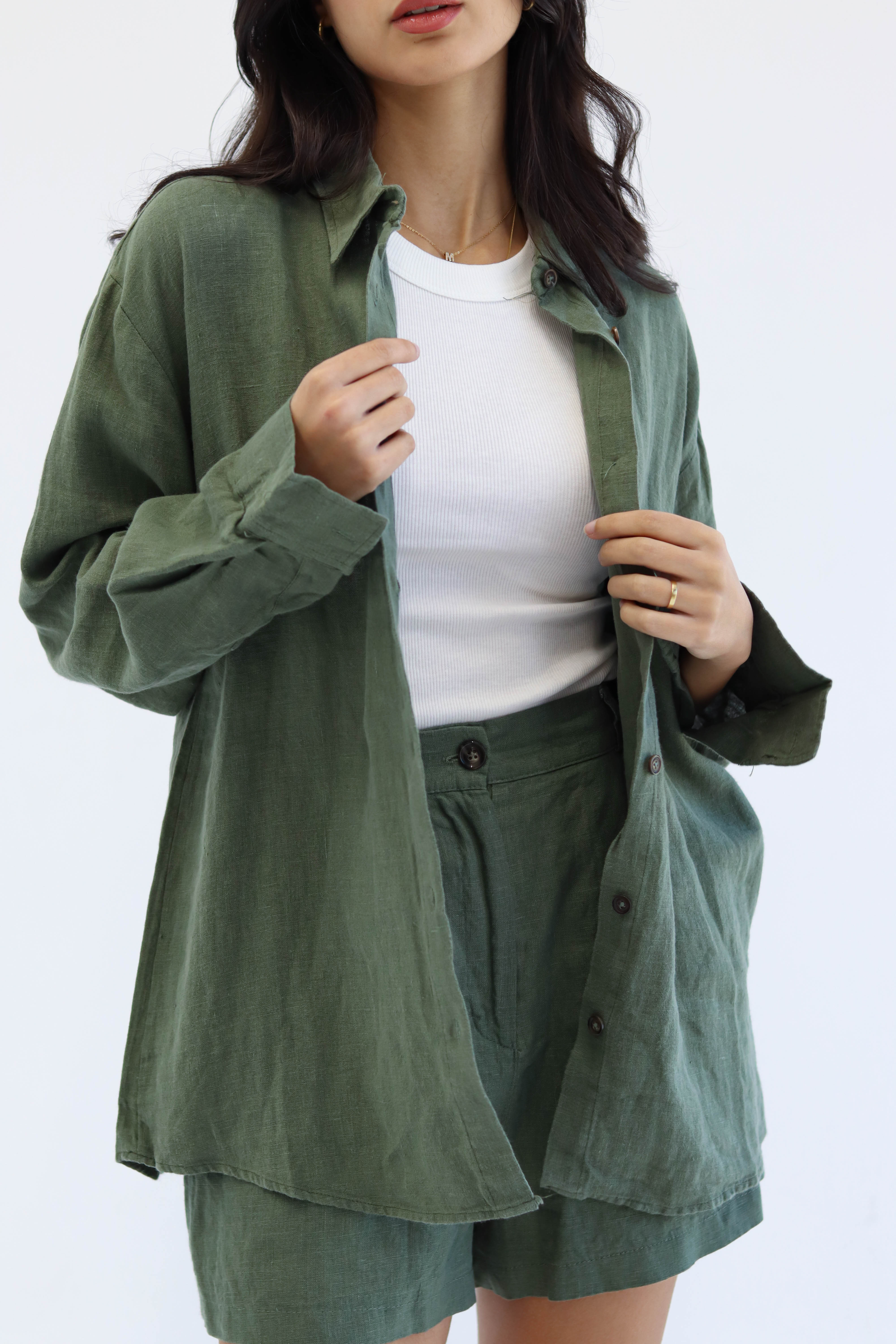 Air Shirt in Dark Green