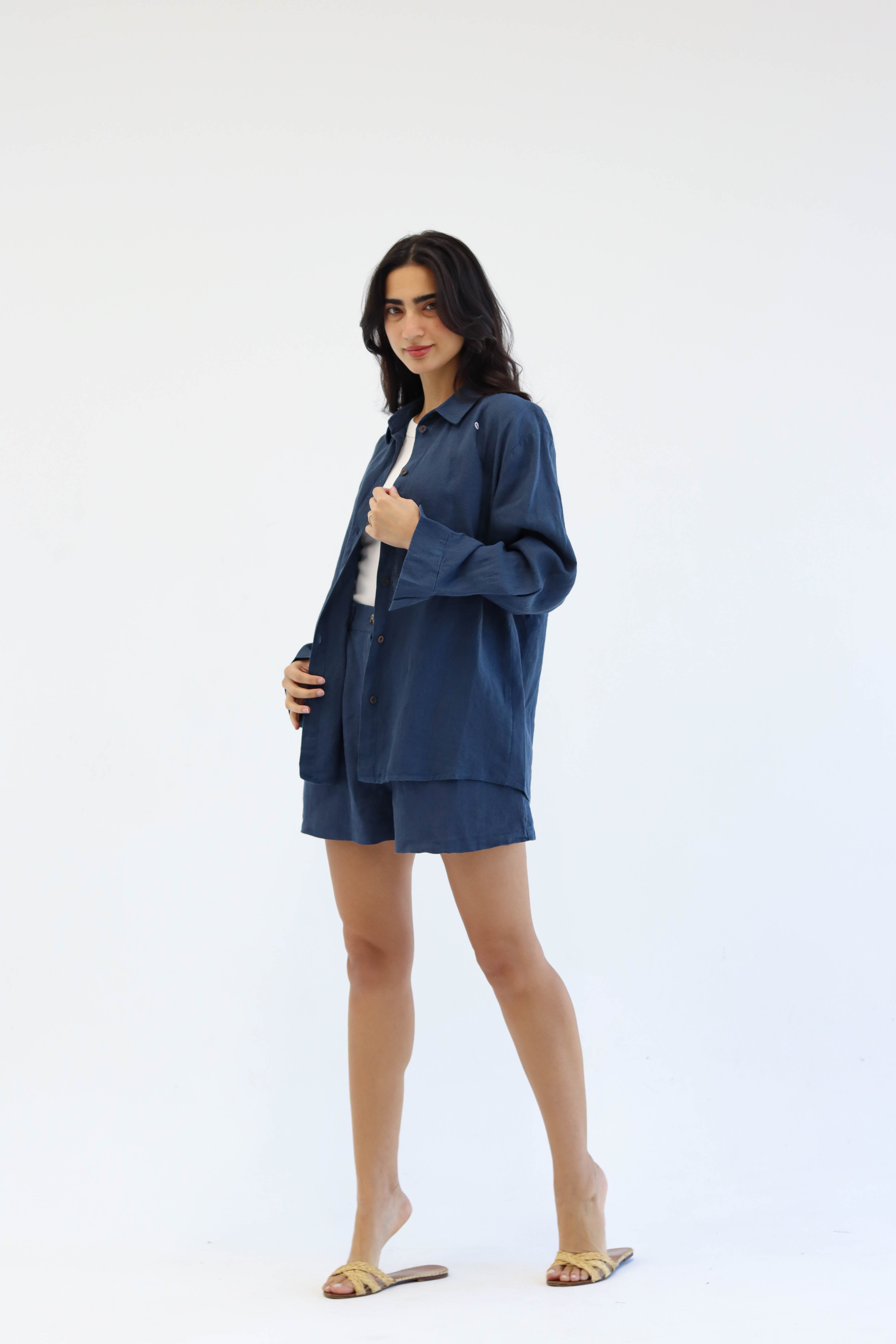 Air Shirt in Navy