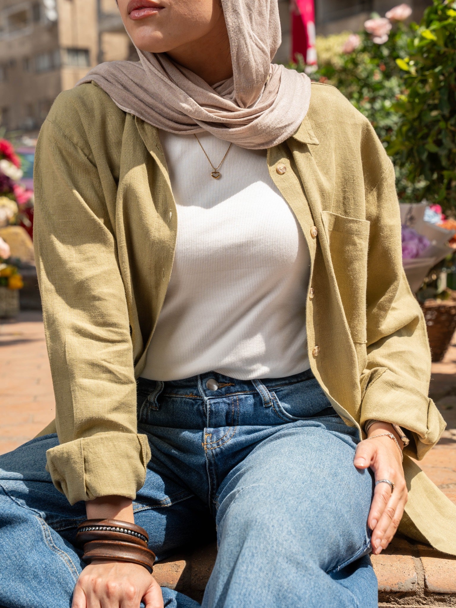 Air Shirt in Soft Sage