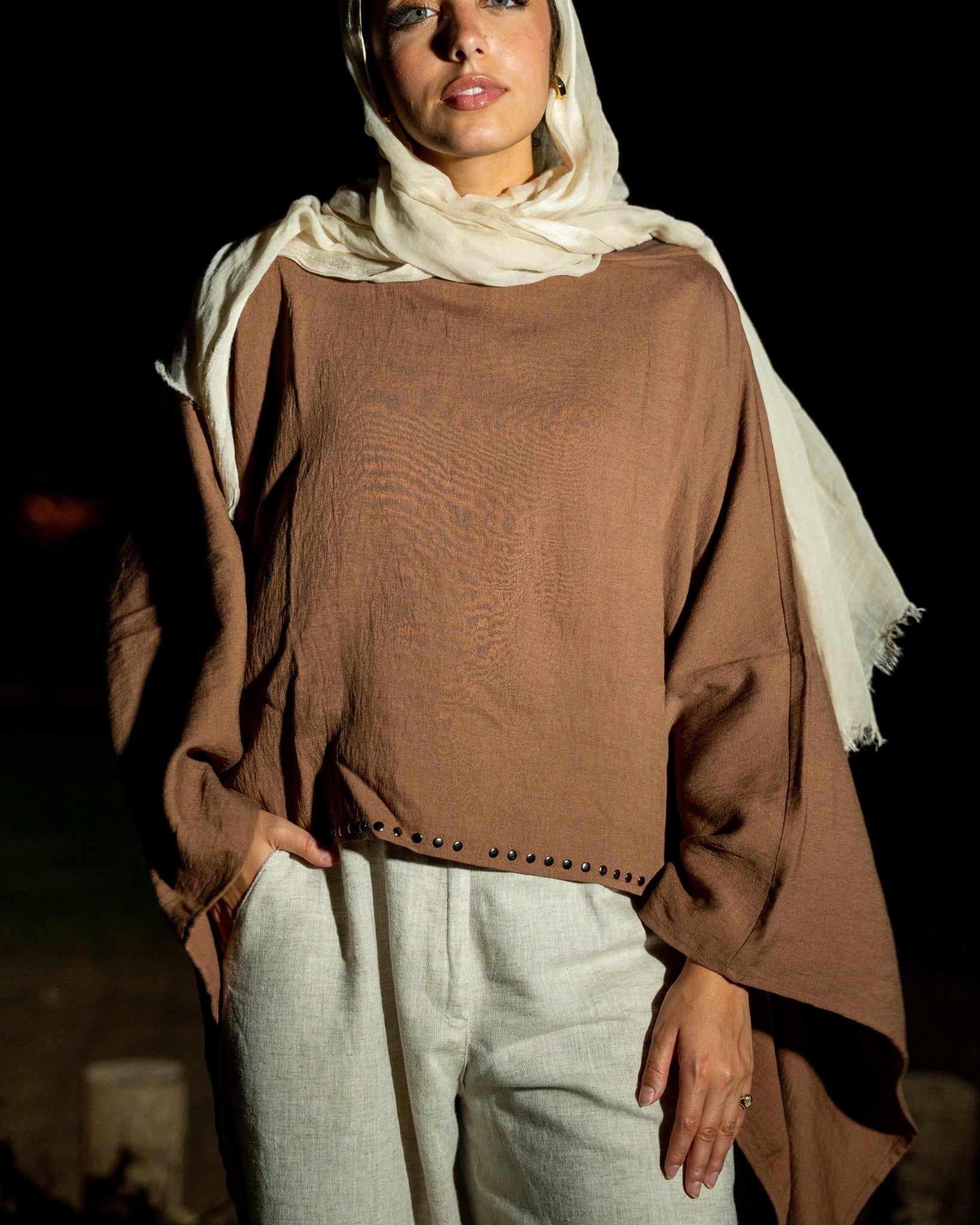 The Alloy Top in Brown